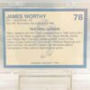 1990 NC Tar Heel Basketball James Worthy #78 (2)