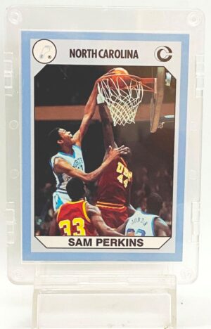 1990 NC Tar Heel Basketball Sam Perkins #39 (1)