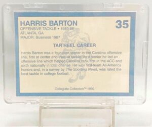 1990 NC Tar Heel football Harris Barton #35 (2)