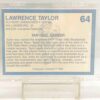 1990 NC Tar Heel football Lawrence Taylor #64 (2)