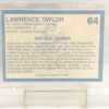 1990 NC Tar Heel football Lawrence Taylor #64 (2) 1990 NC Tar Heel football Lawrence Taylor #64 (2)