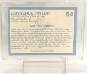 1990 NC Tar Heel football Lawrence Taylor #64 (2)