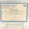 1990 NC Tar Heel football Lawrence Taylor #86 (2) 1990 NC Tar Heel football Lawrence Taylor #86 (2)