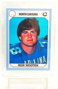 1990 NC Tar Heel football Ron Wooten #62 (1)