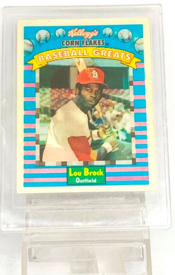 1991 Kellogg's Lou Brock #10 (3)