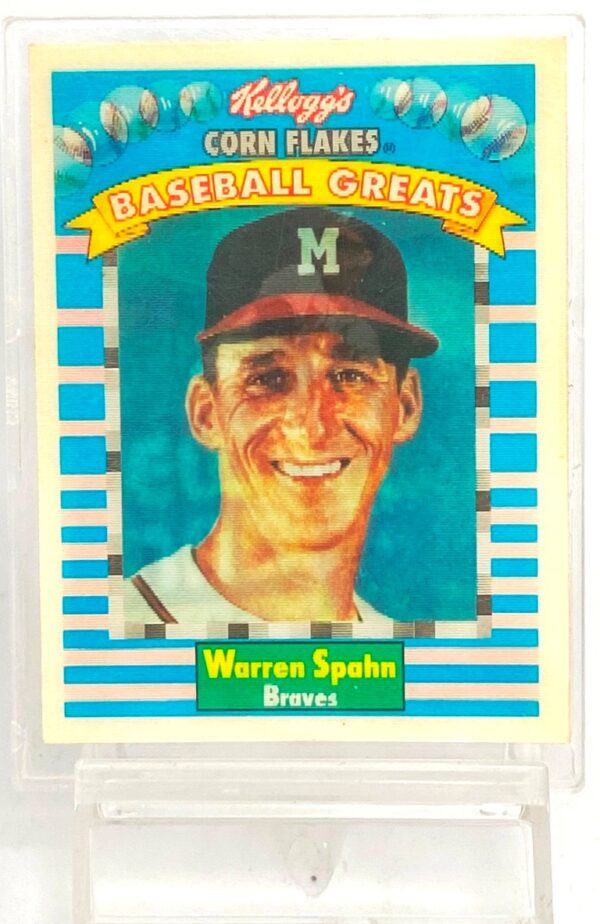 1991 Kellogg's Warren Spahn #12 (1)