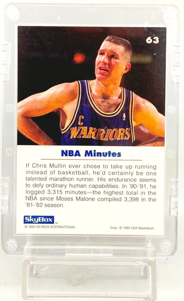 1992 Skybox USA Chris Mullin #63 (2) 1992 Skybox USA Chris Mullin #63 (2)