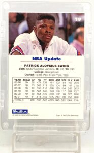 1992 Skybox USA Patrick Ewing #19 (2)
