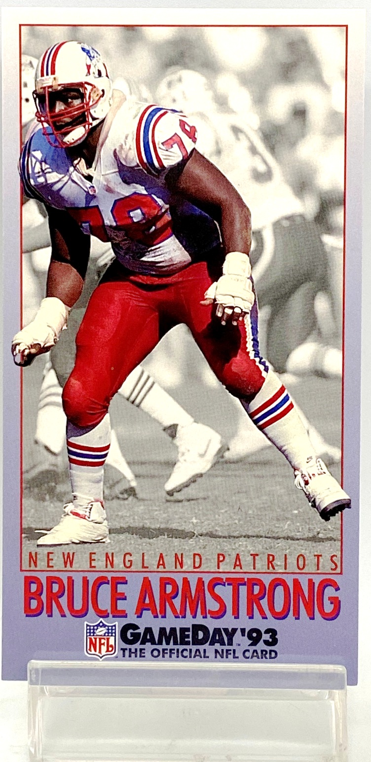 1993 Fleer Game '93 Bruce Armstrong #174 (1)