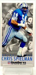 1993 Fleer Game '93 Chris Spielman #148 (1)