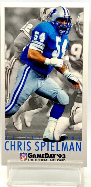 1993 Fleer Game '93 Chris Spielman #148 (1)