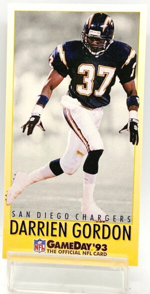 1993 Fleer Game '93 Darrien Gordon #355 (1)