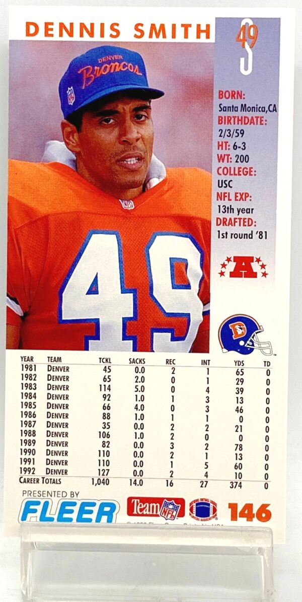 1993 Fleer Game '93 Dennis Smith #146 (2)