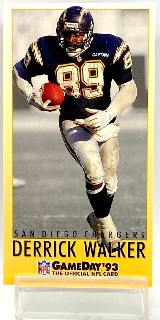 1993 Fleer Game '93 Derrick Walker #258 (1)