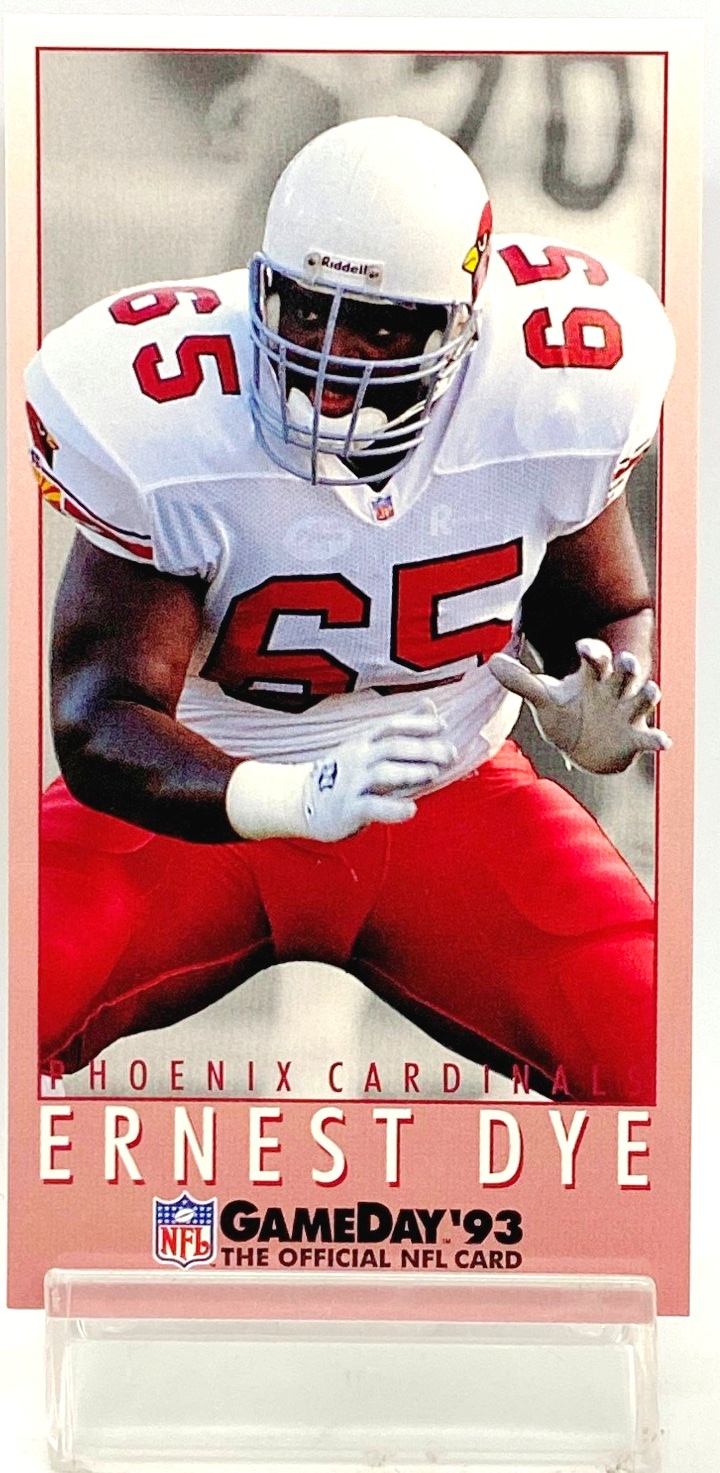 1993 Fleer Game '93 Ernest Dye #387 (1)