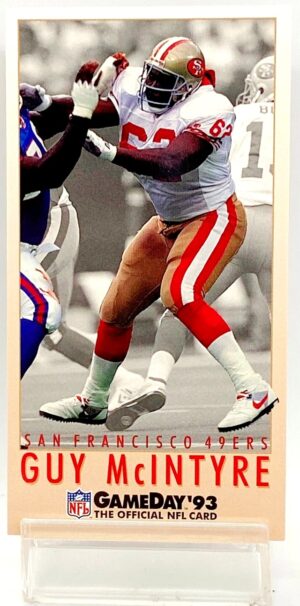 1993 Fleer Game '93 Guy McIntyre #303 (1)