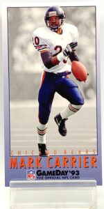 1993 Fleer Game '93 Mark Carrier #433 (1)