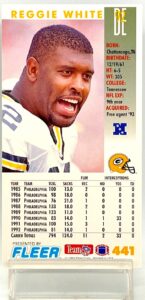 1993 Fleer Game '93 Reggie White #441 (2)