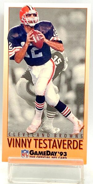 1993 Fleer Game '93 Vinny Testaverde #193 (1)