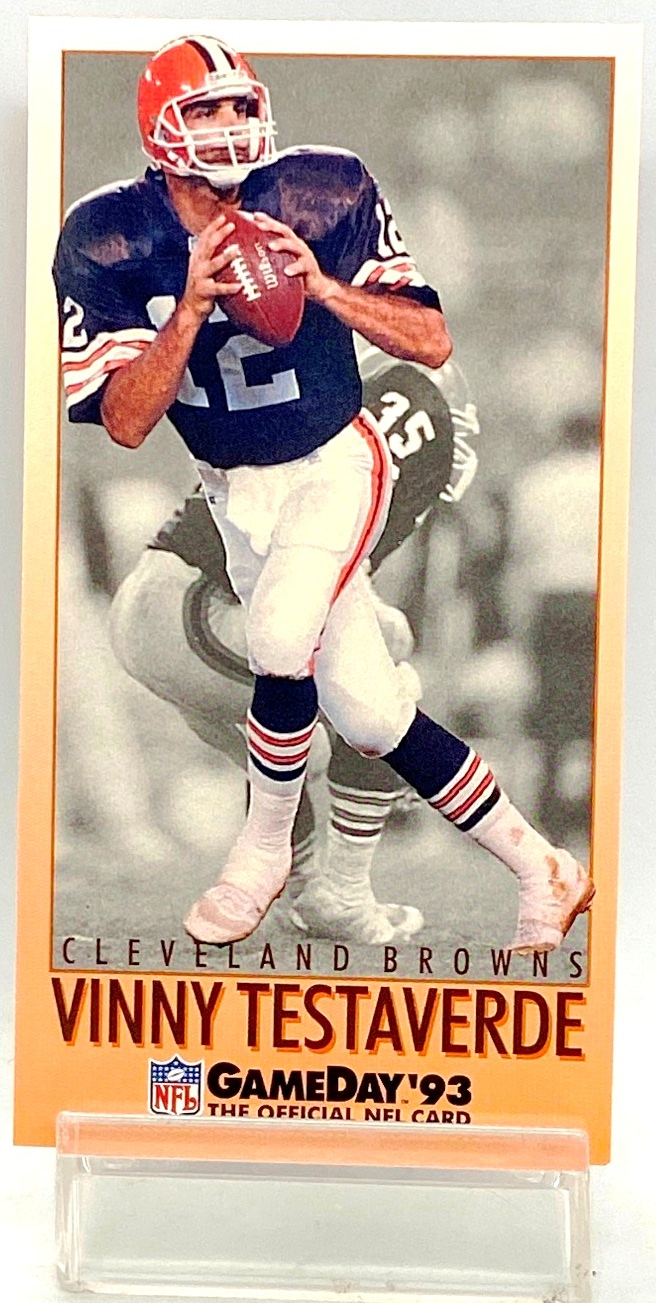 1993 Fleer Game '93 Vinny Testaverde #193 (1)
