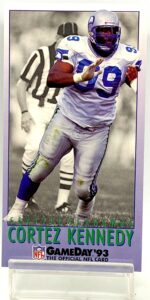 1993 Fleer Game Day '93 Cortez Kennedy #99 (1)