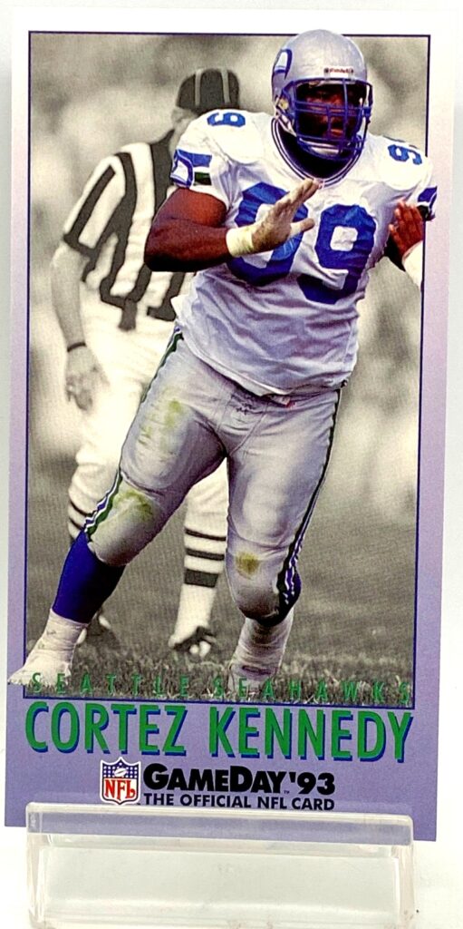 1993 Fleer Game Day '93 Cortez Kennedy #99 (1)