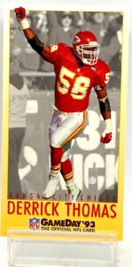 1993 Fleer Game Day '93 Derrick Thomas #9 (1)