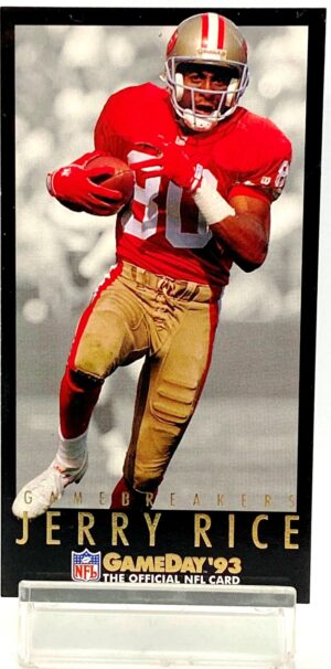 Vintage 1993 Fleer NFL GAME DAY '93 "CARD SIZE 4.5" x 2.5" In Protective 5.5" x 3.3" Card Envelope w/Cardboard Insert “Rare-Vintage” (1993)