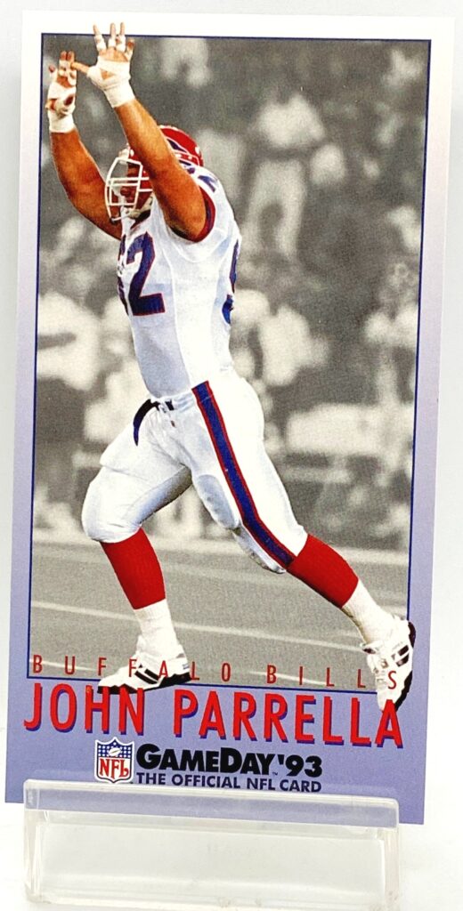 1993 Fleer Game Day '93 John Parrella #132 (1)