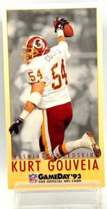 1993 Fleer Game Day '93 Kurt Gouveia #39 (1)