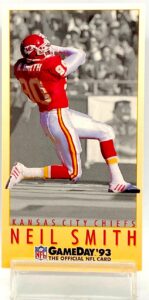1993 Fleer Game Day '93 Neil Smith #90 (1)