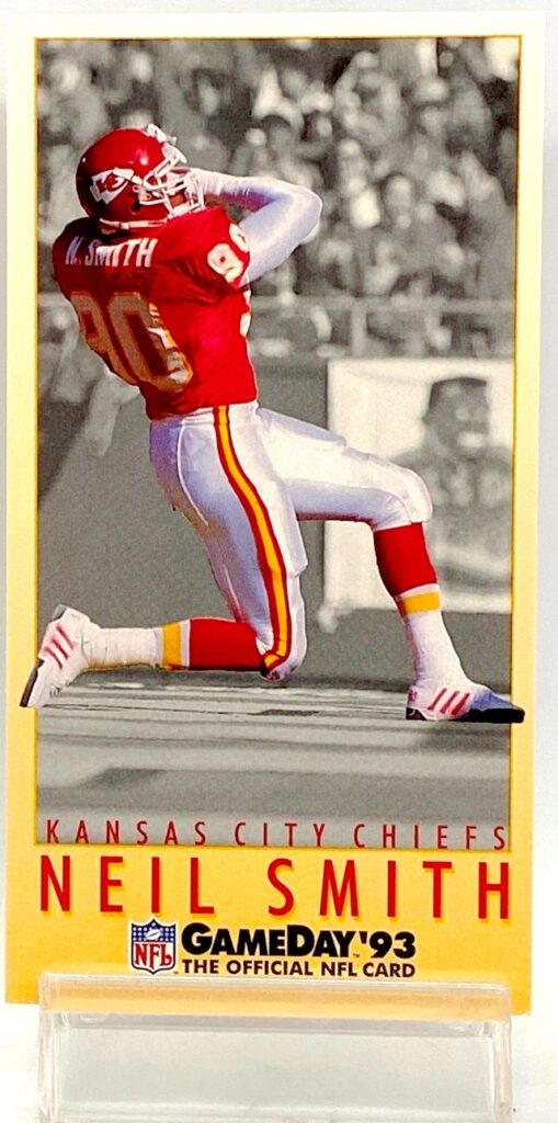 1993 Fleer Game Day '93 Neil Smith #90 (1)