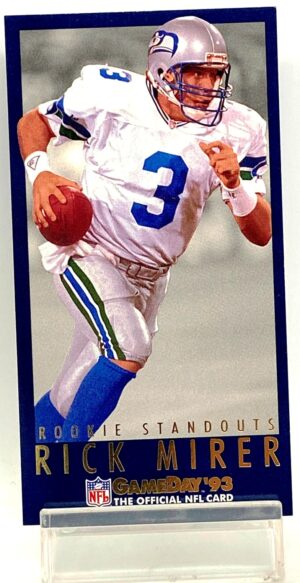 1993 Fleer Game Day '93 RS Rick Mirer #2 (1)