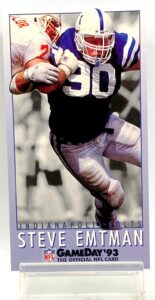 1993 Fleer Game Day '93 Steve Emtman #79 (1)