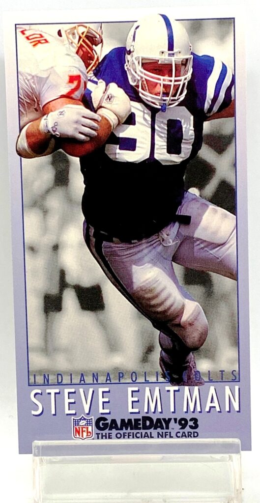 1993 Fleer Game Day '93 Steve Emtman #79 (1)