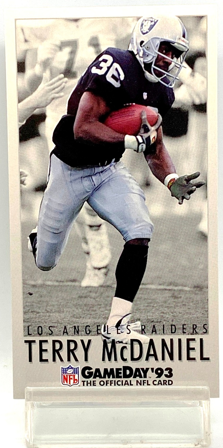 1993 Fleer Game Day '93 Terry McDaniel #19 (1)