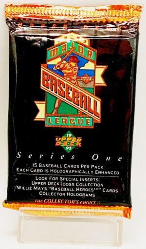 1993 Upper Deck MLB Series-1 Pack (1)