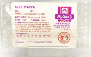 1994 Mother's Cookies NL ROY Mike Piazza #1 (2)