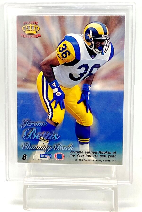 1994 Pacific Silver Jerome Bettis #8 (2)