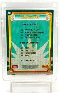 1994 TW-RS Brett Favre-Neil O'Donnell #90 (3)