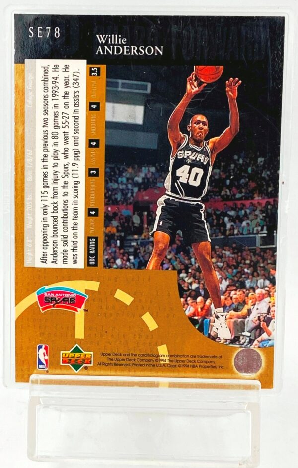 1994 UD-SE Willie Anderson #se78 (2)