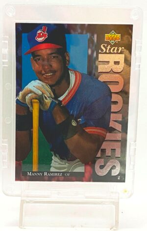 1994 UD Star Rookies Manny Ramirez RC #23 (1)