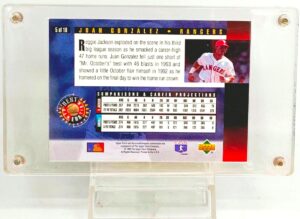 1994 Upper Deck Juan Gonzalez Card #5-18 (2)