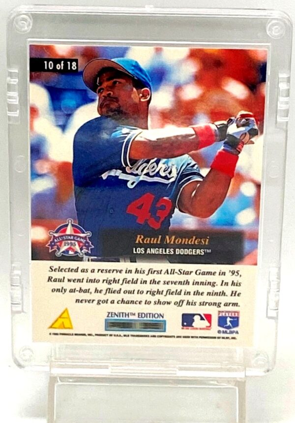 1995 Pinnacle AS Salute Raul Mondesi #10-18 (2)
