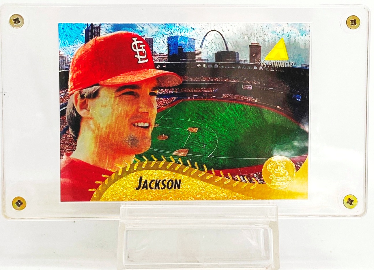 Vintage 1995 Pinnacle Museum Collection Danny Jackson Chromium Card