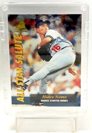 1995 Pinnacle Salute Rookie Hideo Nomo RC #7 (1)