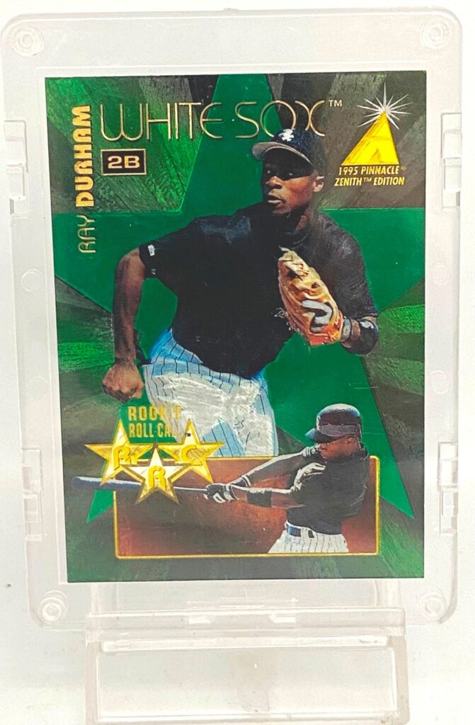 1995 Pinnacle Zenith RRC Ray Durham RC #8 (1)