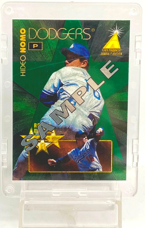 1995 Pinnacle Zenith Sample Ed Hideo Nomo RC#7(1) 1995 Pinnacle Zenith Sample Ed Hideo Nomo RC#7(1)