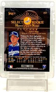 1995 Select Rookie Hideo Nomo RC #251 (2)