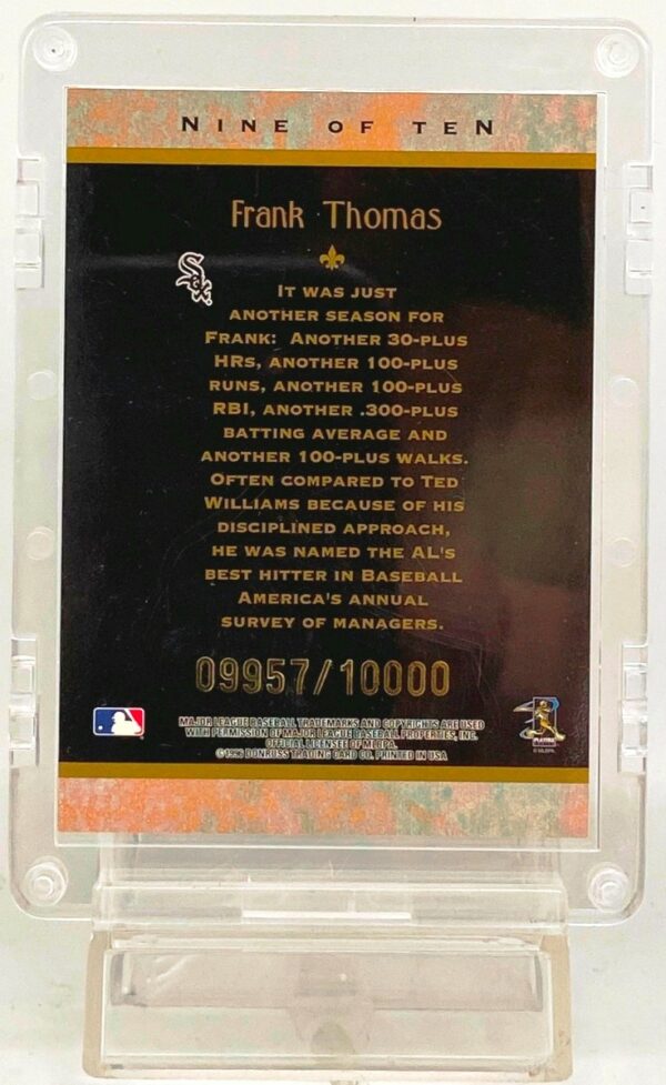 1996 Donruss DK Frank Thomas Card #9 (3)
